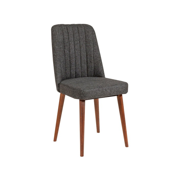 Hanah Home Vina 1053 - Conjunto de comedor extensible de 4 piezas, Nogal y Antracita Hanah Home Vina 1053 - Conjunto de comedor extensible de 4 piezas, Nogal y Antracita